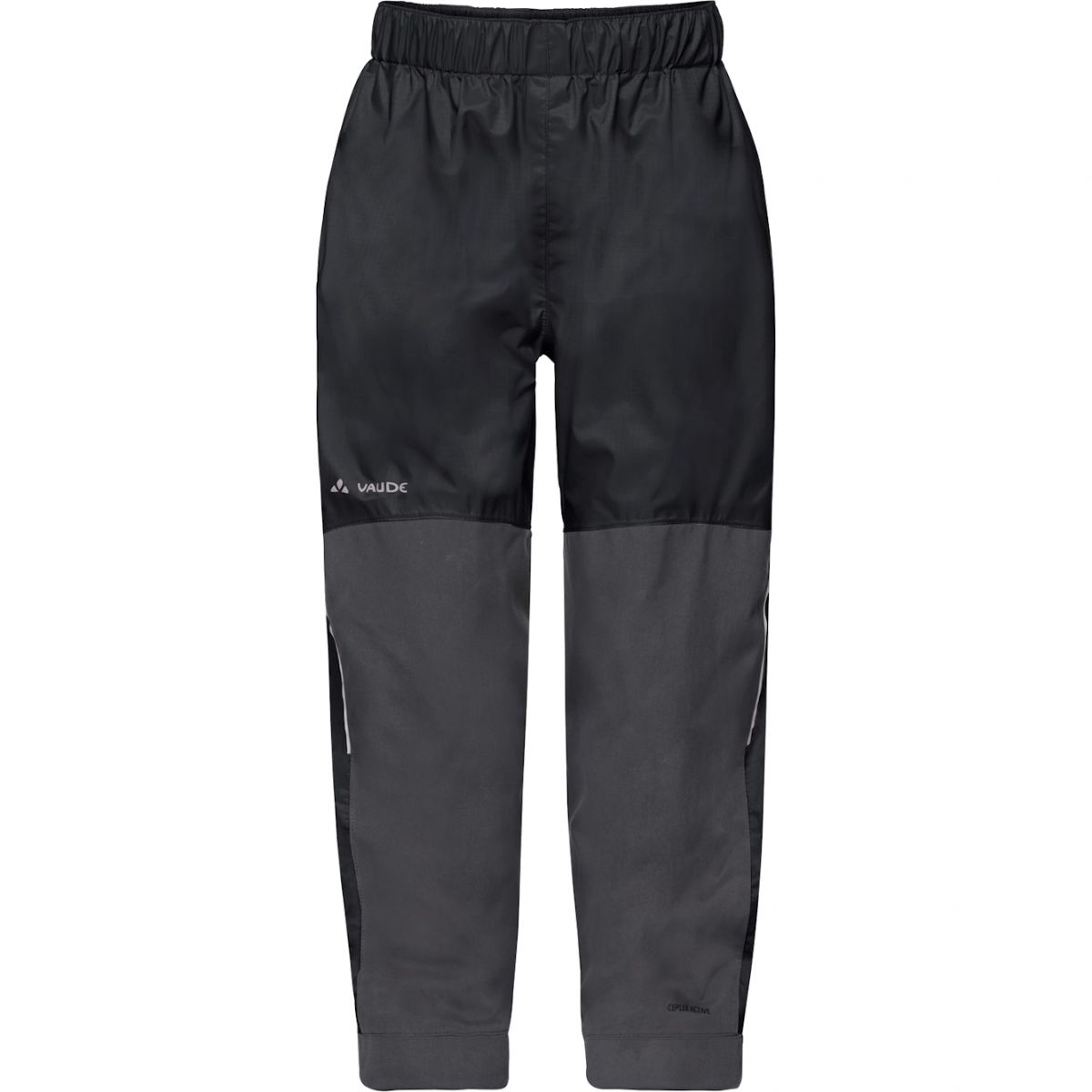 Vaude Kids Escape Pants VI, Regenhose, schwarz