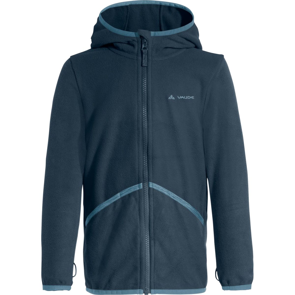 Vaude Kids Pulex Hooded Jacket, Fleecejacke, dunkelblau — 2