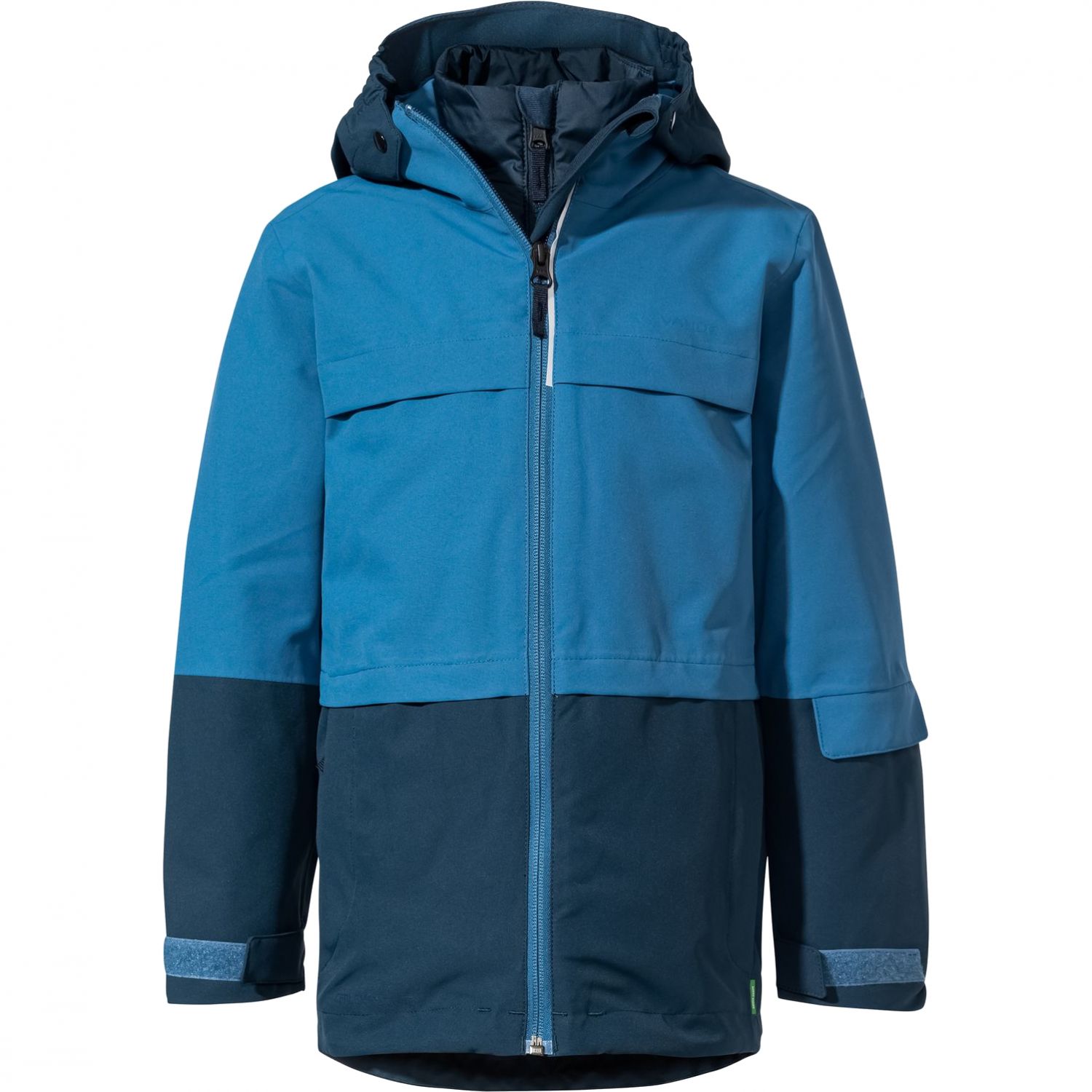 Vaude Kids Snow Cup 3in1 Jacket II, Skijacke, blau