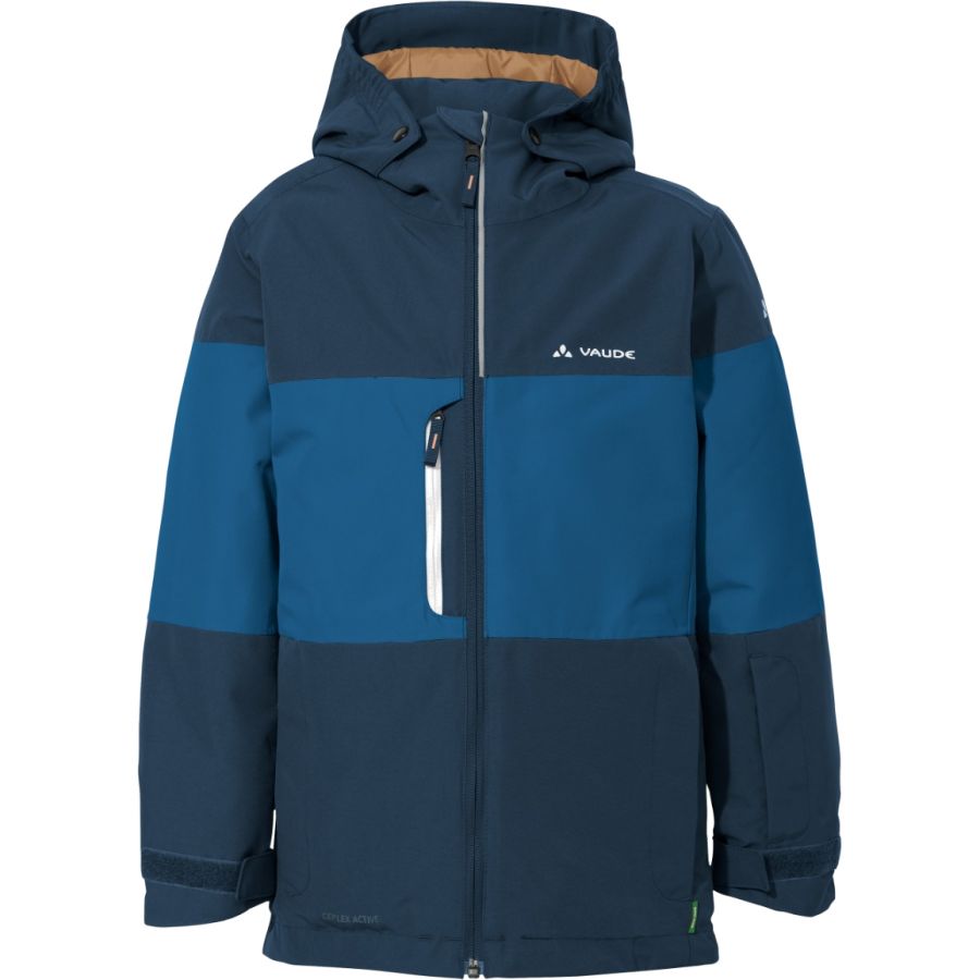 Vaude Kids Snow Cup Jacket, Skijacke, dunkelblau/blau