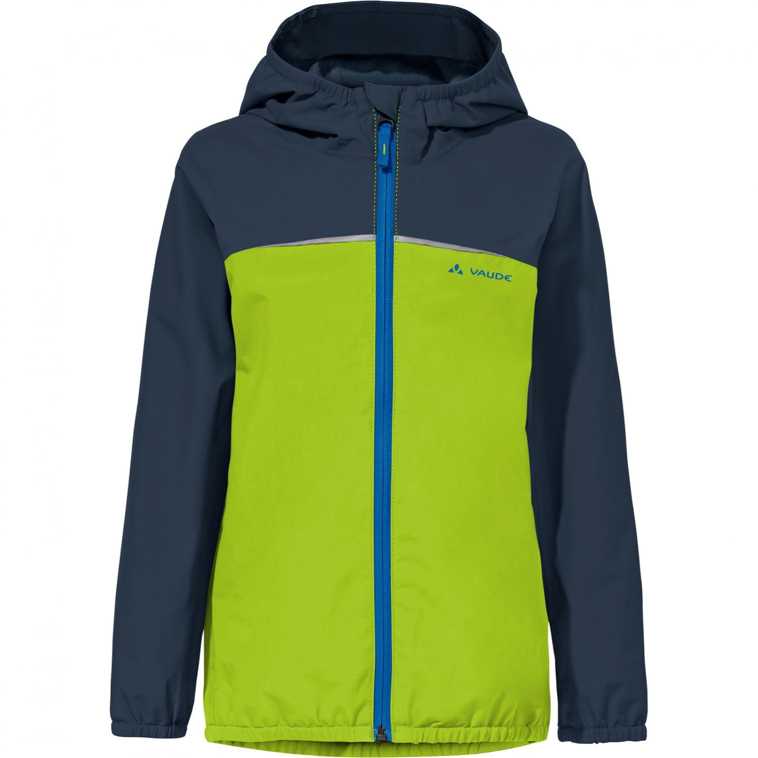Vaude Kids Turaco Jacket II, Regenjacke, grün