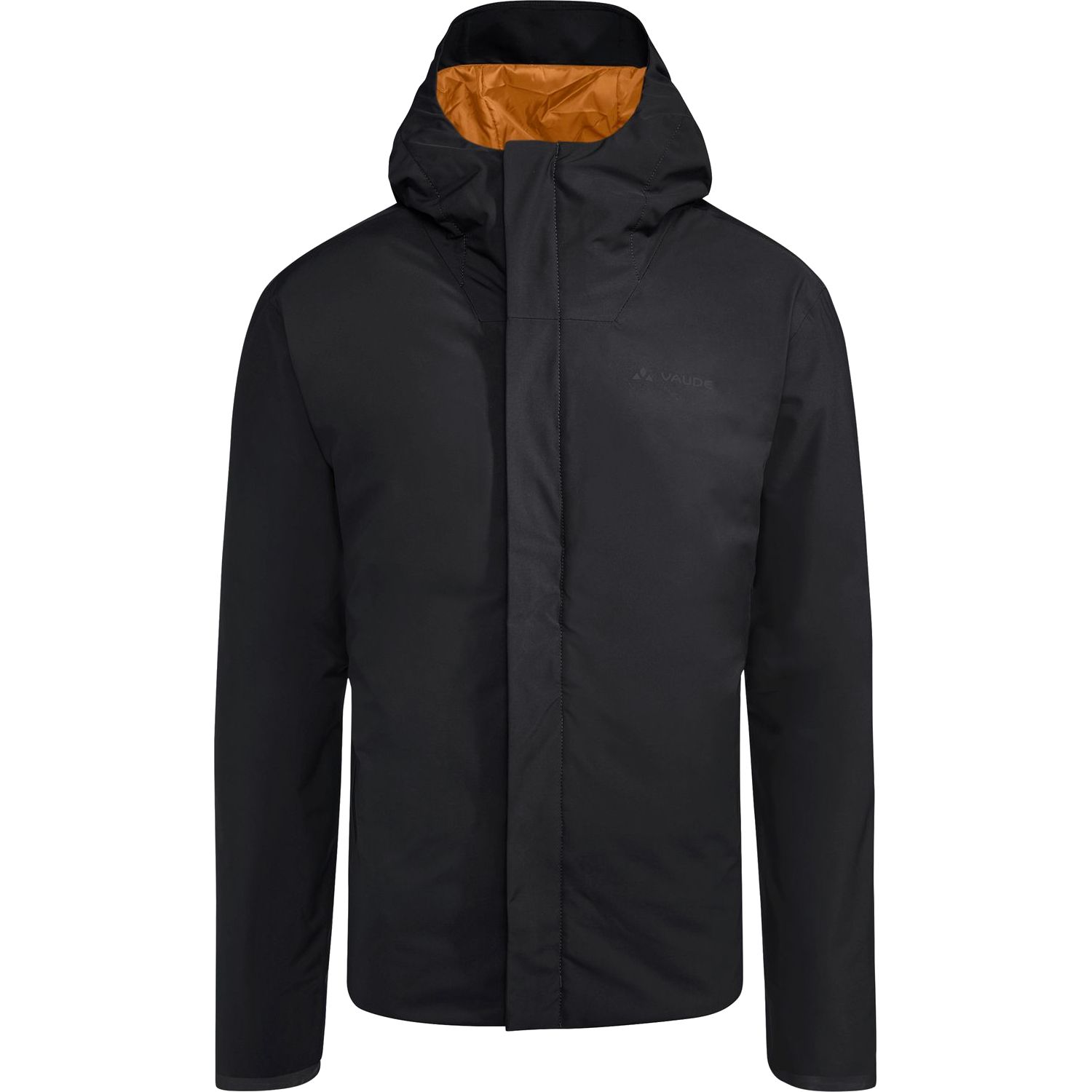 Vaude Men's Cyclist Warm Rain Jacket, Regenjacke, Herren, schwarz