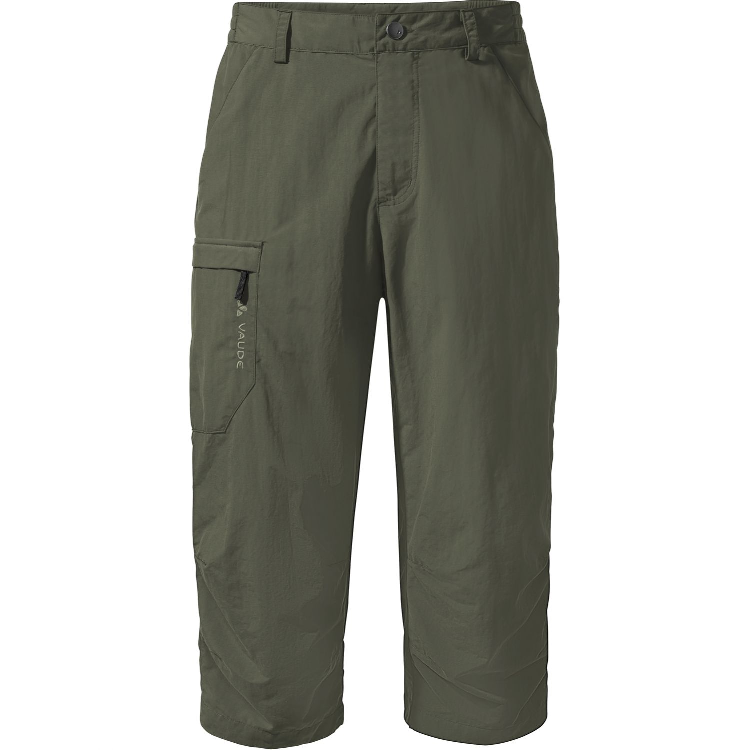 Vaude Men's Farley Capri Pants II, Wanderhosen, Herren, grün