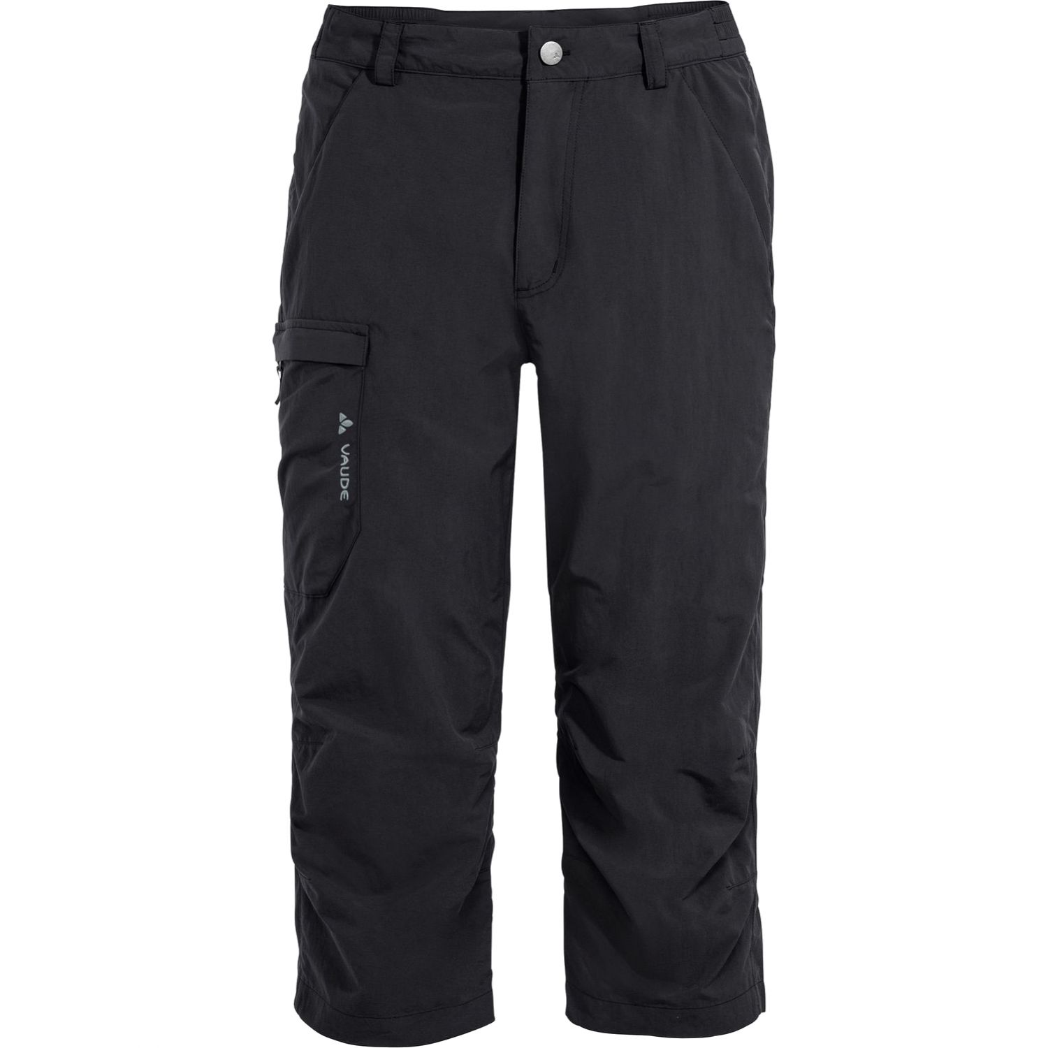 Vaude Men's Farley Capri Pants II, Wanderhosen, Herren, schwarz