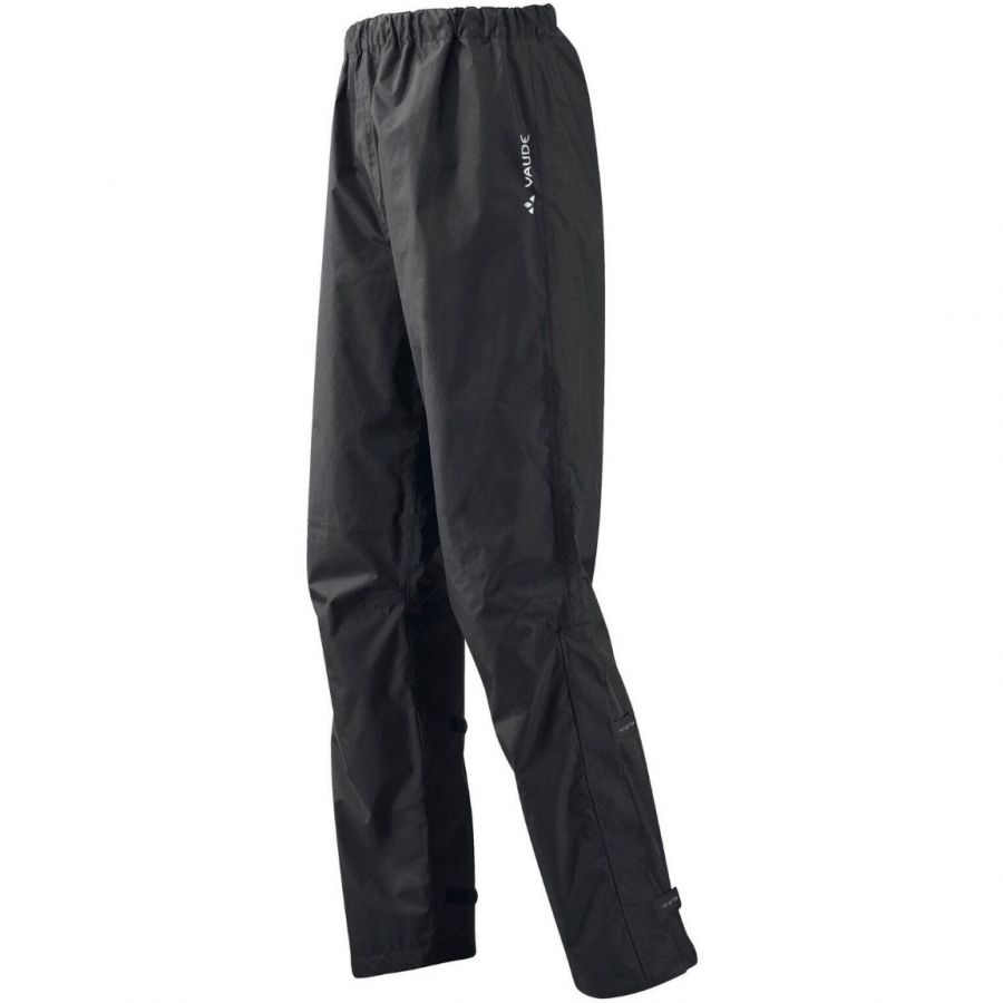 Vaude Men's Fluid Pants II S/S L/S, Regenhose, Herren, schwarz