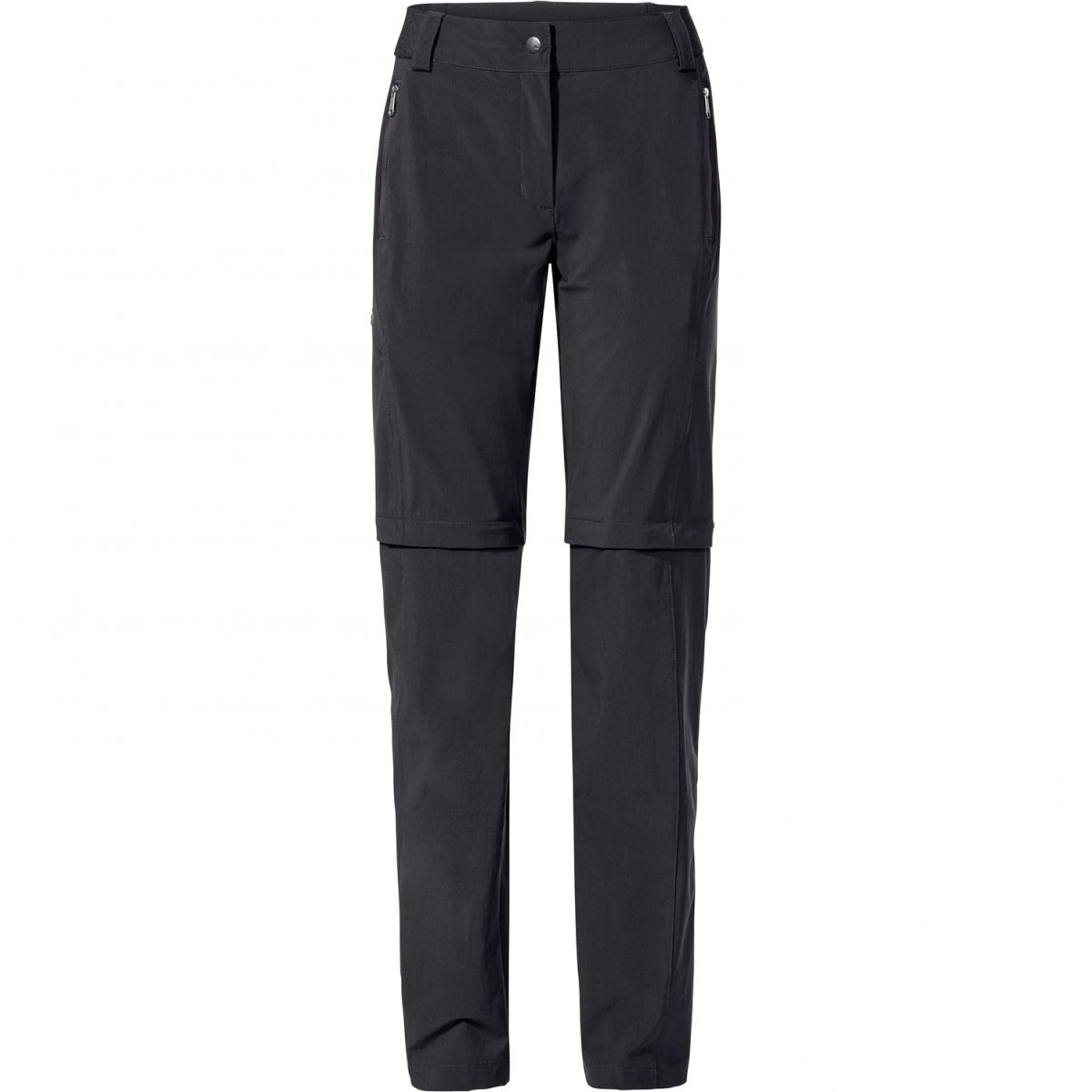 Vaude Women's Farley Stretch ZO T-Zip Pants II, Wanderhosen, Damen, schwarz — 2