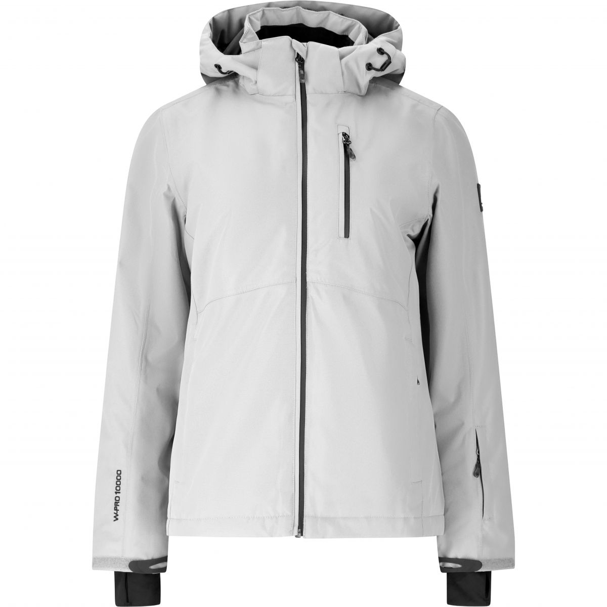 Whistler Drizzle Ski-Jacke/Skihose – Regenset, Damen, weiß — 2