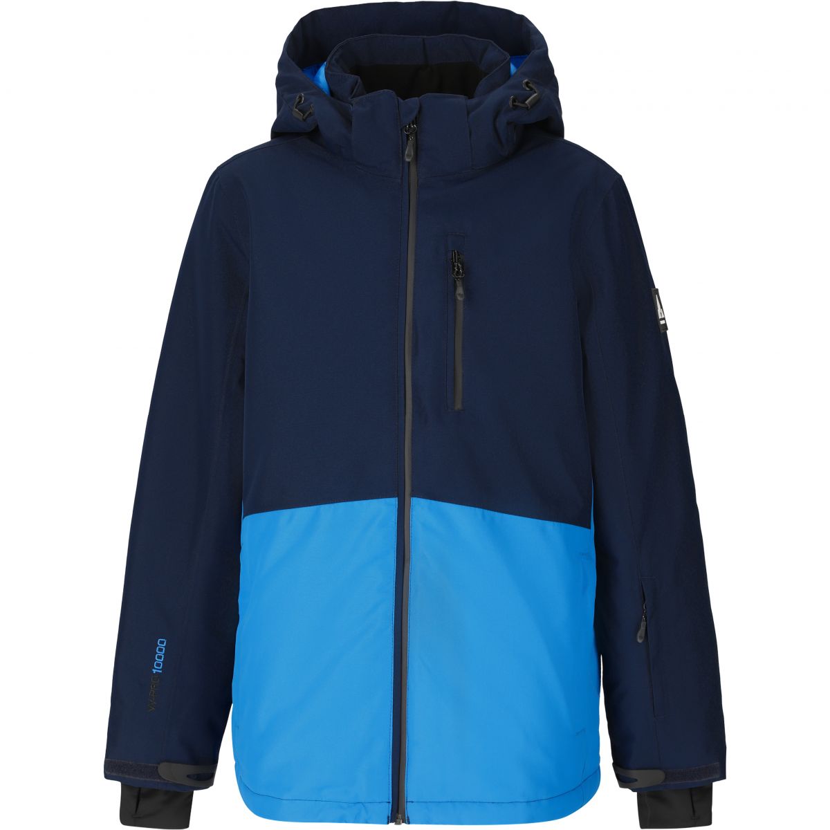 Whistler Drizzle/Rossburg Skiset, Junior, blau/schwarz — 2