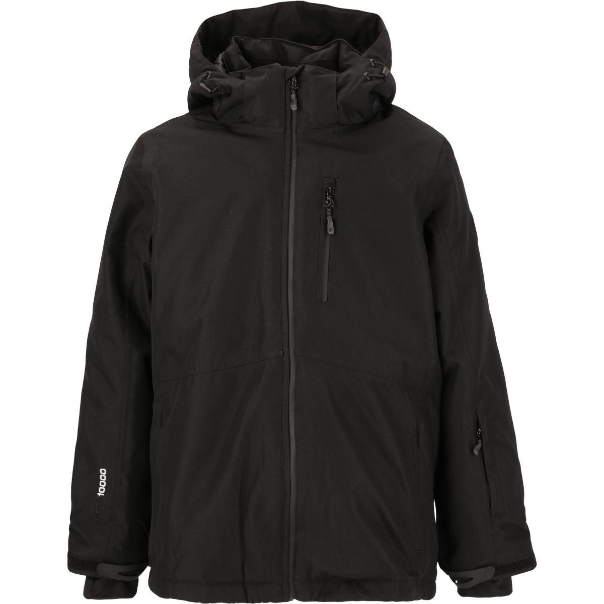Whistler Drizzle/Rossburg Regenset, Junior, schwarz — 2