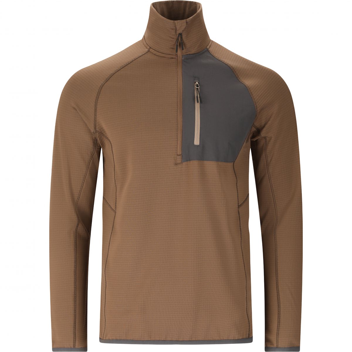 Whistler Helge, Fleecepullover, Herren, braun — 2