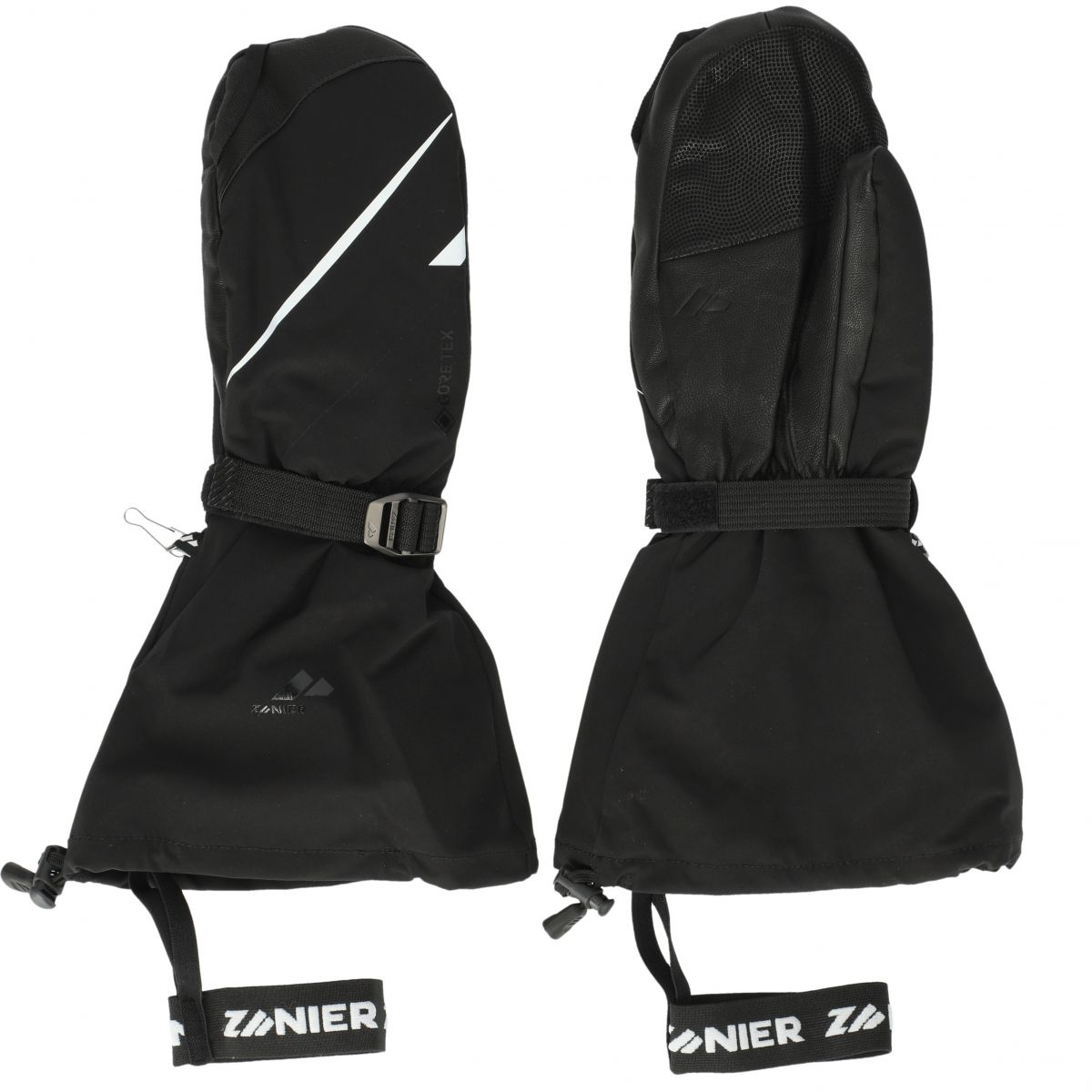 Zanier 70° North GTX, Skifäustlinge, schwarz — 2