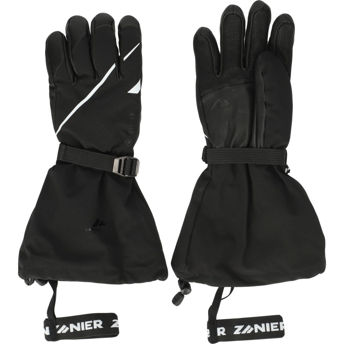 Zanier 70° North GTX, Skihandschuhe, schwarz — 2