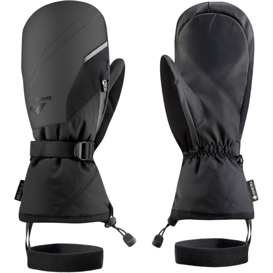 Zanier Ride GTX, Skifäustlinge, schwarz